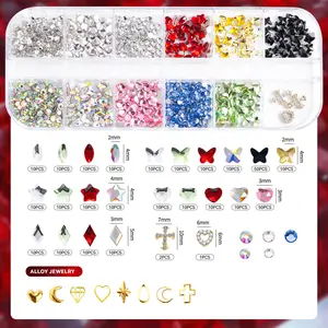 1000 Gems Kit – DIY Tooth Gems with Tools for Oral Care & Sparkle Decoration | Party & Gift Ready Compositeveneer Ceramic Braces Dental Braces