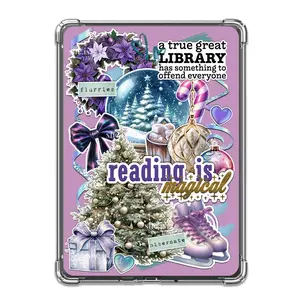 Magical Reading at Christmas | Clear Insert Cover | Sticker Effect
