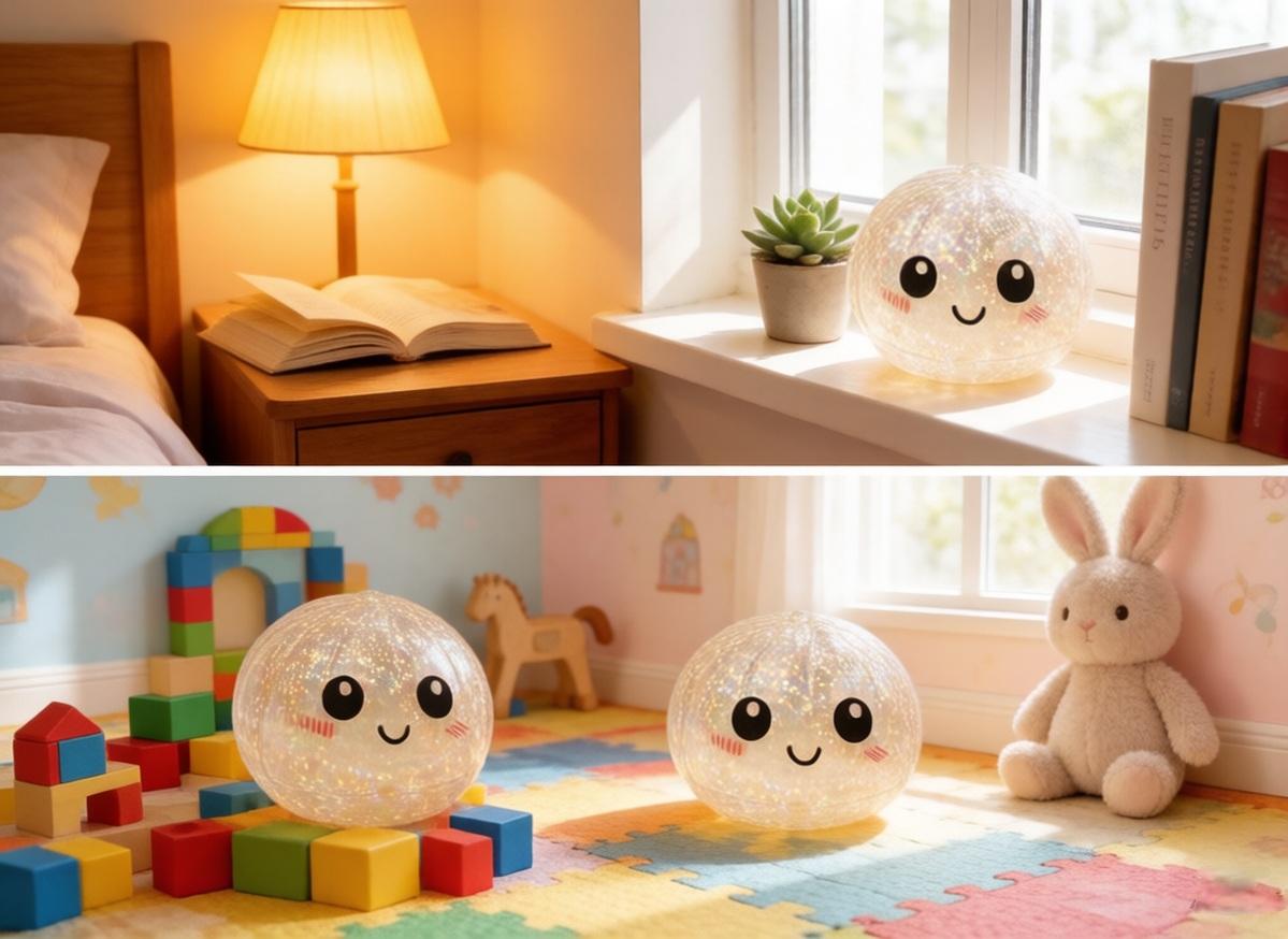 Glitter Dumpling Squishy Mystery ,3.15 inches in diameter,2026 Upgraded Dumplings Squishes for Adults Teens Squeeze Easter Basket Stuffers & Stocking Stuff Smiling