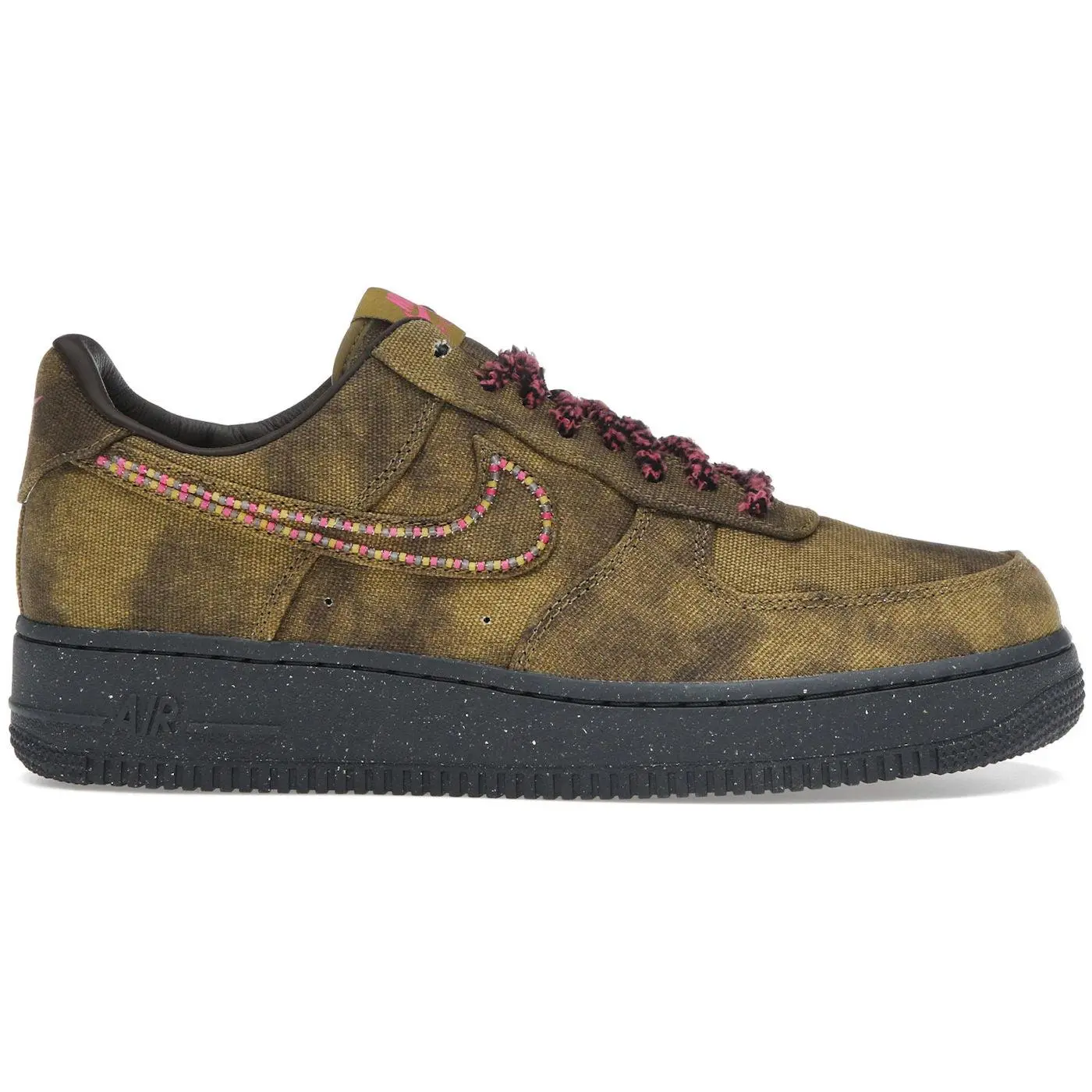 Nike Air Force 1 Low '07 QS Boucle Desert Moss Fierce Pink (IO4474-300)