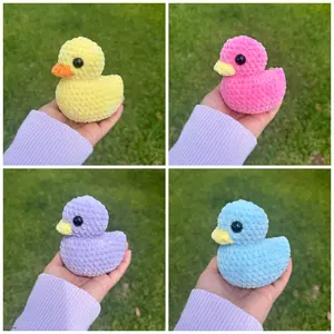 Handmade Crochet Rubber Ducky
