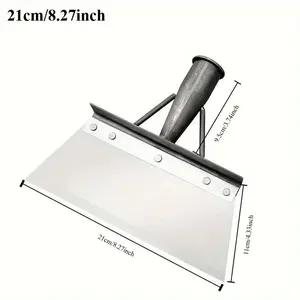 Stainless Steel Extendable Garden Shovel with Multi-Functional Outdoor Weeding, Digging & Cleaning Tool for Courtyard, Farm & Home Use