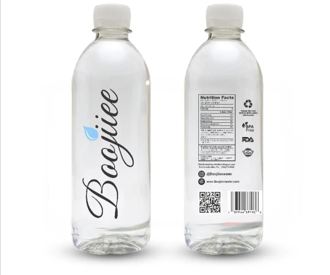 Boojiiee Natural Spring Water (24 Pack)
