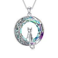 1 Cat(Silver)-Purple Crystal-01-A