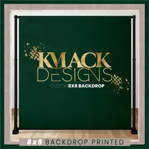 Custom 8x8 Banner/Backdrop (DESIGN & PRINTED)