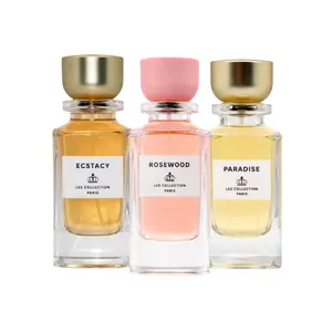 The Dreamy Trio JEAN RISH PERFUMES, Ecstasy, Paradise, Rosewood | Vanilla Infusion · Lavender · Vanilla Caviar · Vanilla Absolute Bergamot · Bitter Almond · Ylang Ylang · Peony · Vanilla · Tonka Bean