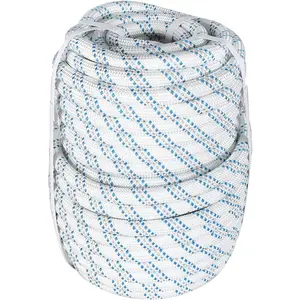 3/4In x 150FT Braid Arborist Rope Tree Rigging Line for Flagpole, Pet Leash, Clothesline, Rigging, Swing