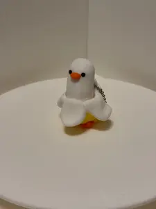 Duck keychain clicker