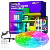 66ft Outdoor LED Strip Lights Waterproof
