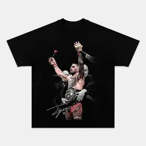 Youth and Adult ILIA TOPURIA V2 TEE, Boxing T-shirt, Boxer Tee, Sports Shirt, UFC Shirt, MMA Shirt, Gift for Him Gift For Her Menswear Clothing Cotton Crewneck Casual Apparel Sweatshirt