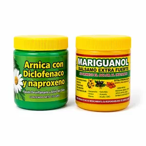 Viral Massage Dream Team - Arnica Ointment 125g (4.4 oz) + Mariguanol Ointment 125g (4.4 oz) With Real Botanicals - The Chill Bundle! Perfect for Gifting, Self-Care, Massage Moments and Your Daily Chill Ritual Herbal Comfort
