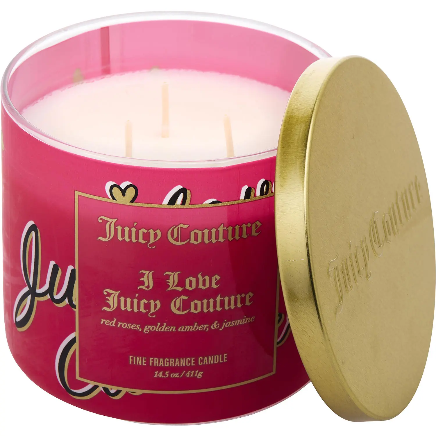 Juicy Couture I Love Juicy Couture By Juicy Couture Candle For Unisex