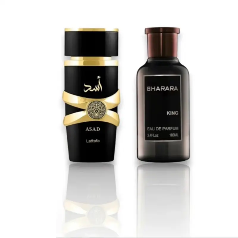Lattafa Asad  + Bharara king | Eau De Parfum | 100 ML - 3.4 fl.oz