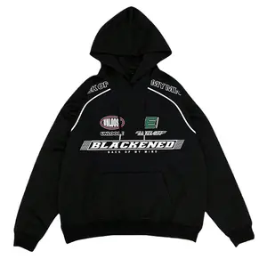 Men's Fashion Motorcycle Hoodie Blackened Back of My Mind 100% Polyester Pullover Hooded Shirt Racing Style Design for Travel Vacations Casual Gatherings Menswear Sweatshirts pumpkin patch outfit