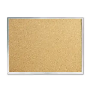 24 x 18 Silver Aluminum Frame,Cork Bulletin Board