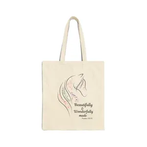 Faith Horse Tote Bag | Cowgirl Canvas Tote