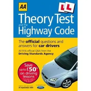 USED-Driving Test Theory and H Way Code by AA Publishing (Paperback)