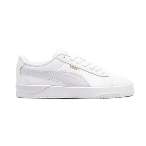 PUMA Womens Jada Classic Lace Up Sneakers Shoes Casual - White PUMA Womens Jada Classic Lace Up Sneakers Shoes Casual - White