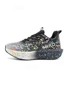 Marathon Professional Unisex Shoes | Foot Care Foam Cushion | Trendy Gradient Appearance | Durable Sole for Long Distance Running