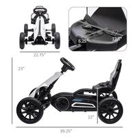 Style 3, White, EVA Wheels, 66 lbs Cap, Ages 3-8