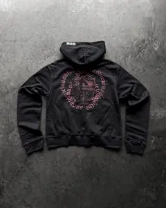 ORIGIN HOODIE - ATHLETIC VINTAGE STREETWEAR COTTON MENSWEAR FRENCH TERRY LONG SLEEVE PRINT SWEATSHIRTS TOPS MAN