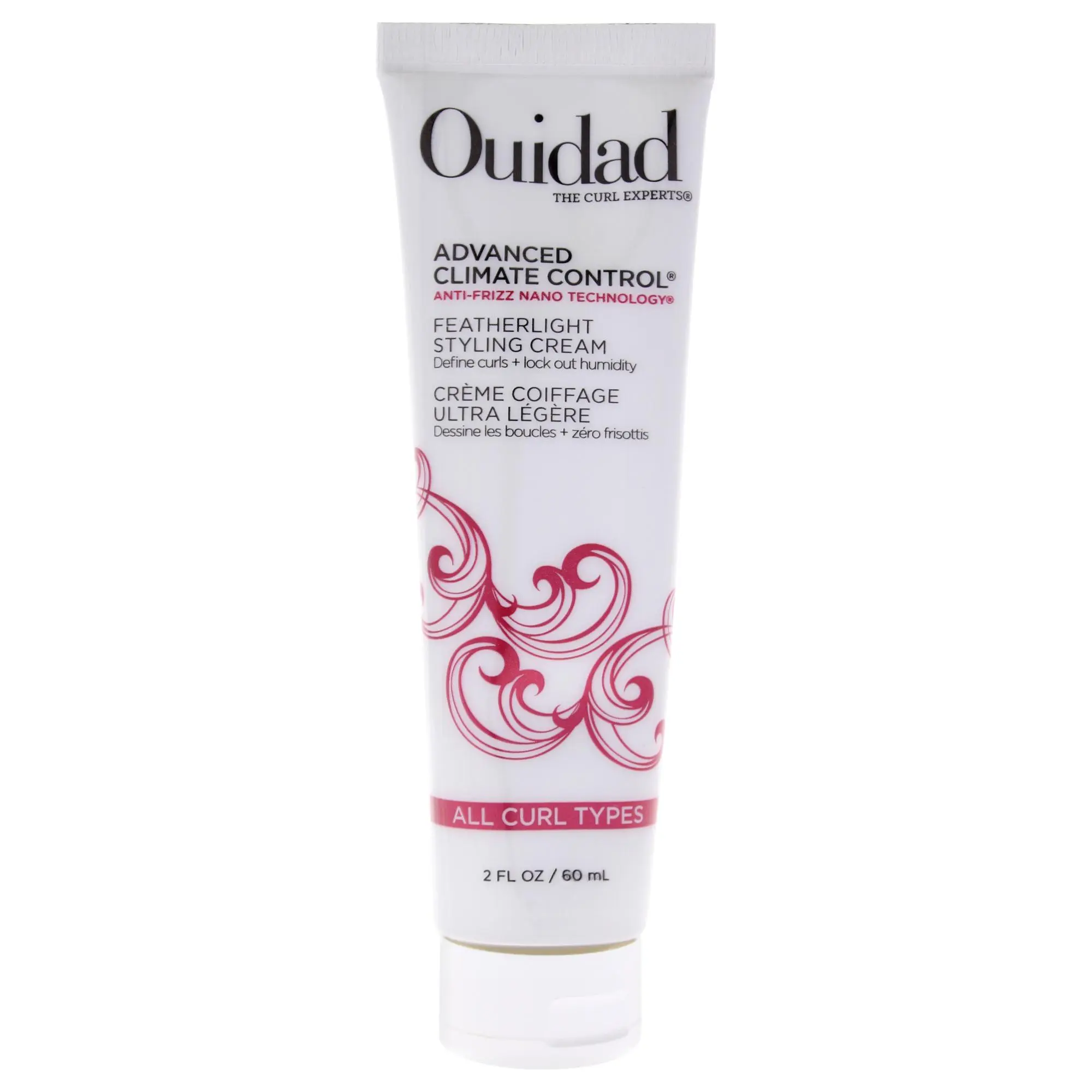 Ouidad Unisex Advanced Climate Control Featherlight Haircare Styling Cream - 2 oz