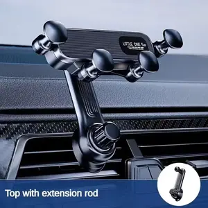 Gravity  Phone Holder for 4.7-7 inch Mobile Phone  Air Vent Phone Mount Universal Shockproof GPS Clip Smartphone Stand car