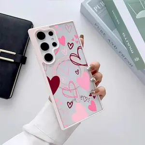 Art fans' love Pattern Premium Magnetic phone case applicable for Samsung Galaxy S25 S24 S23 S22 PLUS ULTRA FE durable shockproof protection Privacy Protection Magnetic Phone Case cute nic natalie reynolds mosnovo  protective case