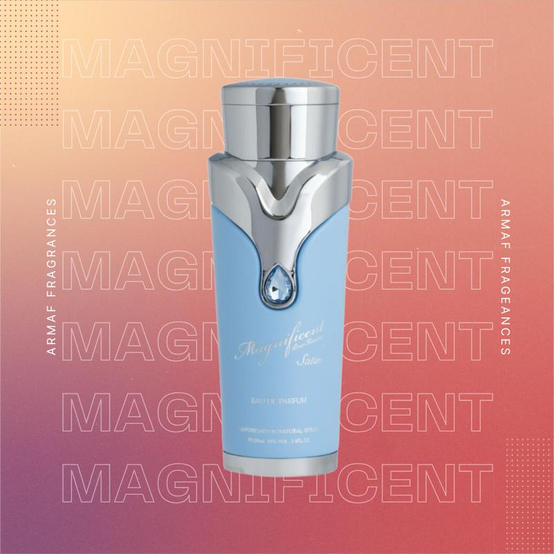 Armaf Magnificent Satin Eau de Parfum Spray for Unisex 3.4 oz - NEW RELEASE