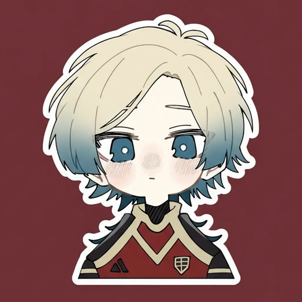 Cold Genius Soccer King Michael Kaiser Sticker