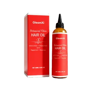 Gleamxi Olive Hair Oil, Moisturizing and Refreshing, Nourishes Hair Naturally, Voluminous and Smooth, Essential Hair Care Product