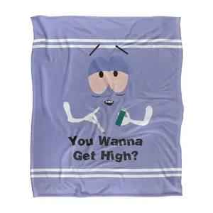 South Park Ultra Soft Flannel Blanket Lightweight Cozy Throw for Home Sofa Bedroom Decor