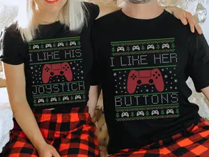 Matching Christmas Couple Sweaters Funny, Holiday Couples Sweatshirt, Funny Christmas Shirts for Couples, Matching Christmas Party Shirt