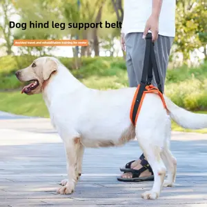 Adjustable Dog Lift Harness Sling for Dogs Hind Leg Support Soft Lift Rehab for Weak Rear Legs Helps Senior Injured Disabled Dog Outdoor