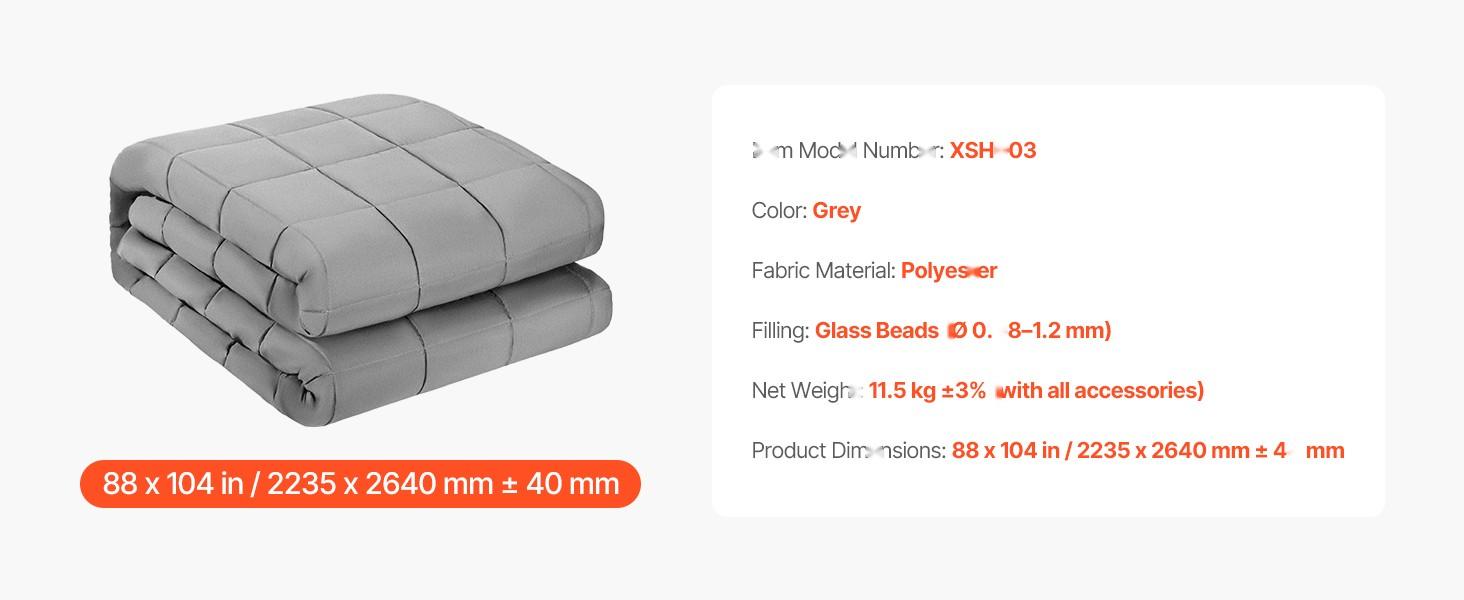 Weighted Blanket 25Lb 88 X 104 Inches King Size, Cooling Breathable Heavy Blanket For Deep Sleep, Anxiety Relief, Stress Reduction, And Relaxation, Premium Quality Sleep Aid, Hypoallergenic Fabric, Easy Care Weighted Blanket 25Lb 88 X 104 Inches King Size, Cooling Breathable Heavy Blanket For Deep Sleep, Anxiety Relief, Stress Reduction, And Relaxation, Premium Quality Sleep Aid, Hypoallergenic Fabric, Easy Care
