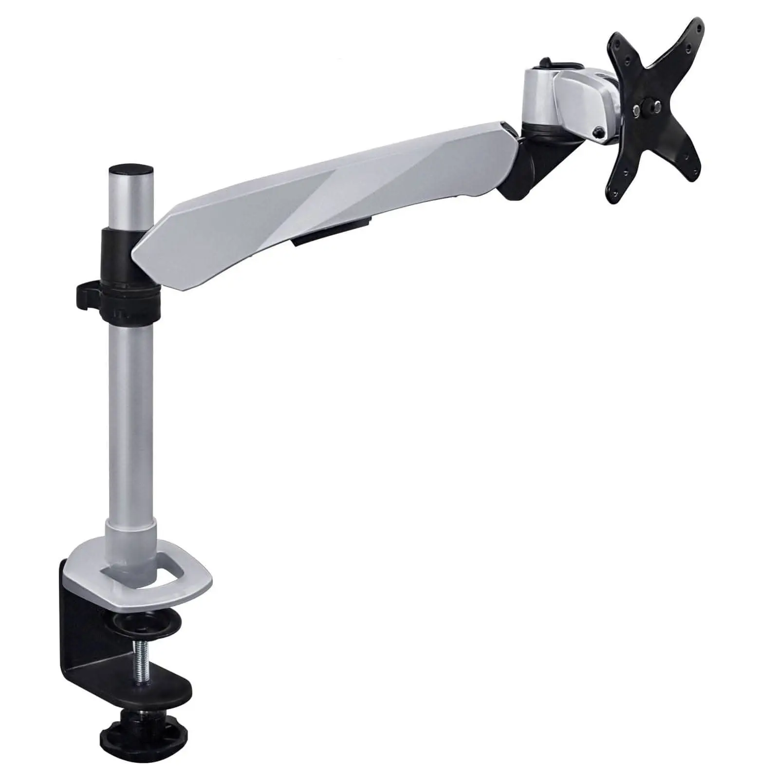 Mount-It! Premium Monitor Desk Mount – Height Adjustable & Rotating Monitor Stand