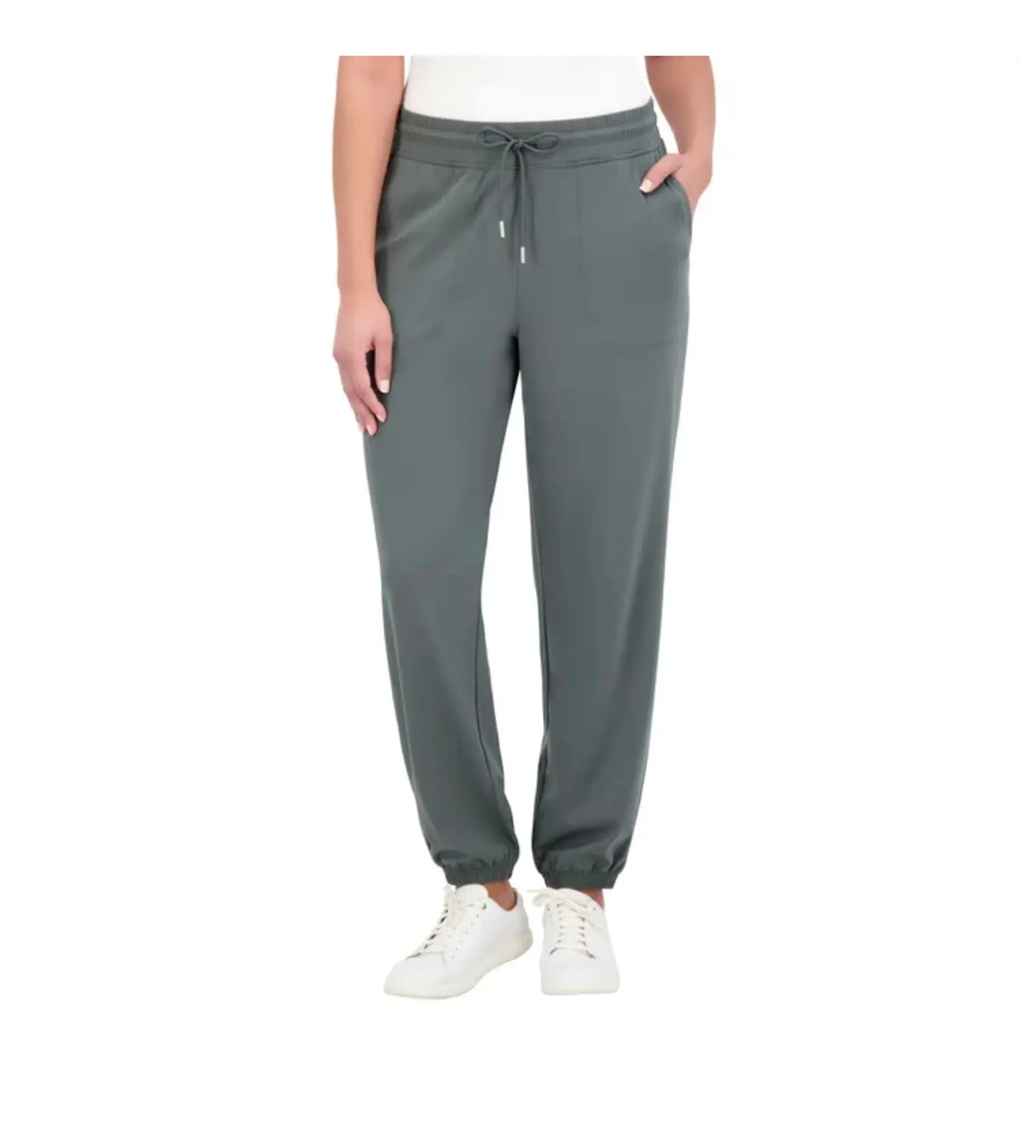 Sage Collective Women's Stretch Relaxed Jogger Pant with Pockets