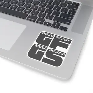 GFGS Name Sticker (Black)