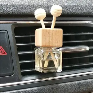 4 Packs Empty Essential Oil Diffuser Bottle Car Air Freshener Vent Clip Auto Perfume Diffuser