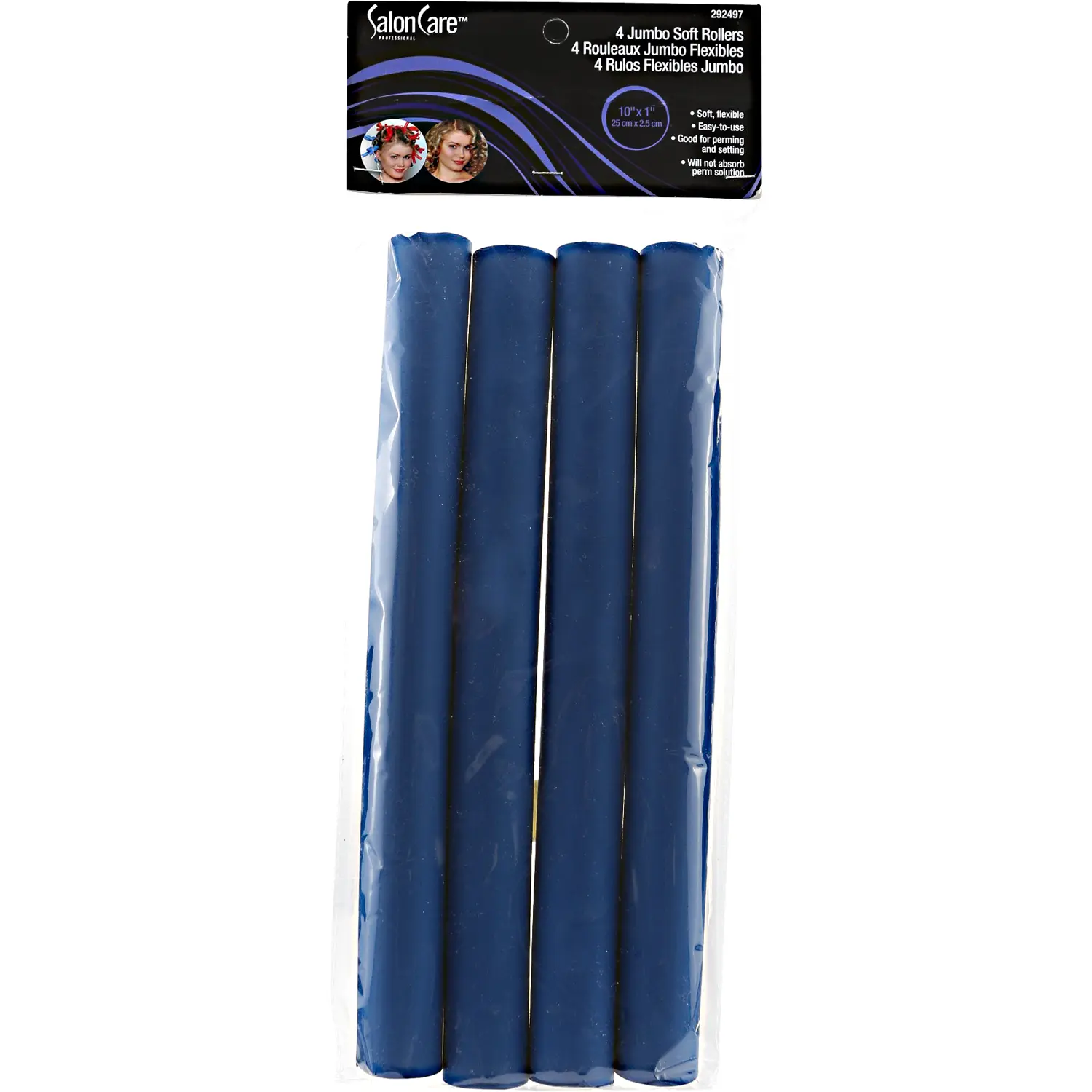 Salon Care Jumbo Soft Rollers Salon Care Jumbo Soft Rollers