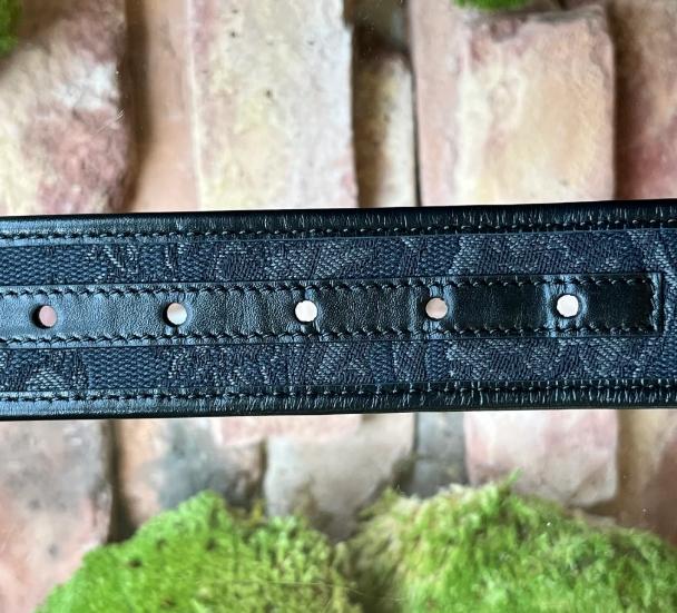 Pre-owned VERSACE Medusa Heritage Barocco Jacquard Belt 70/28(S)