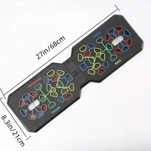 Multi-functional foldable push-up board, portable fitness equipment for muscle training and abdominal strengthening, Tricep Workout Equipment