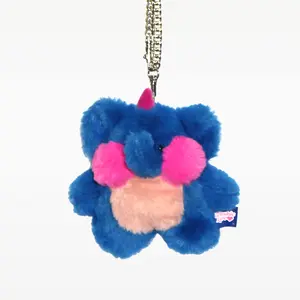 Sapphire Elephant Snoozle Bag Charm