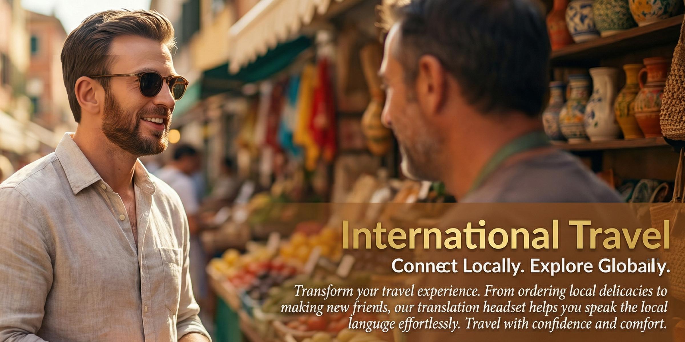 AI Language Translation Earbuds Real Time, Language Translator Earbuds Open Ear Clip-On Design, 156+ Language & Accents Two-Way Translator Device with APP for Travel Learning Business, Black