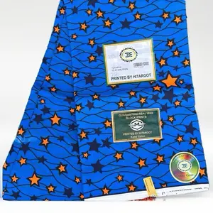 African Ankara  fabric 6 yards fast shipping