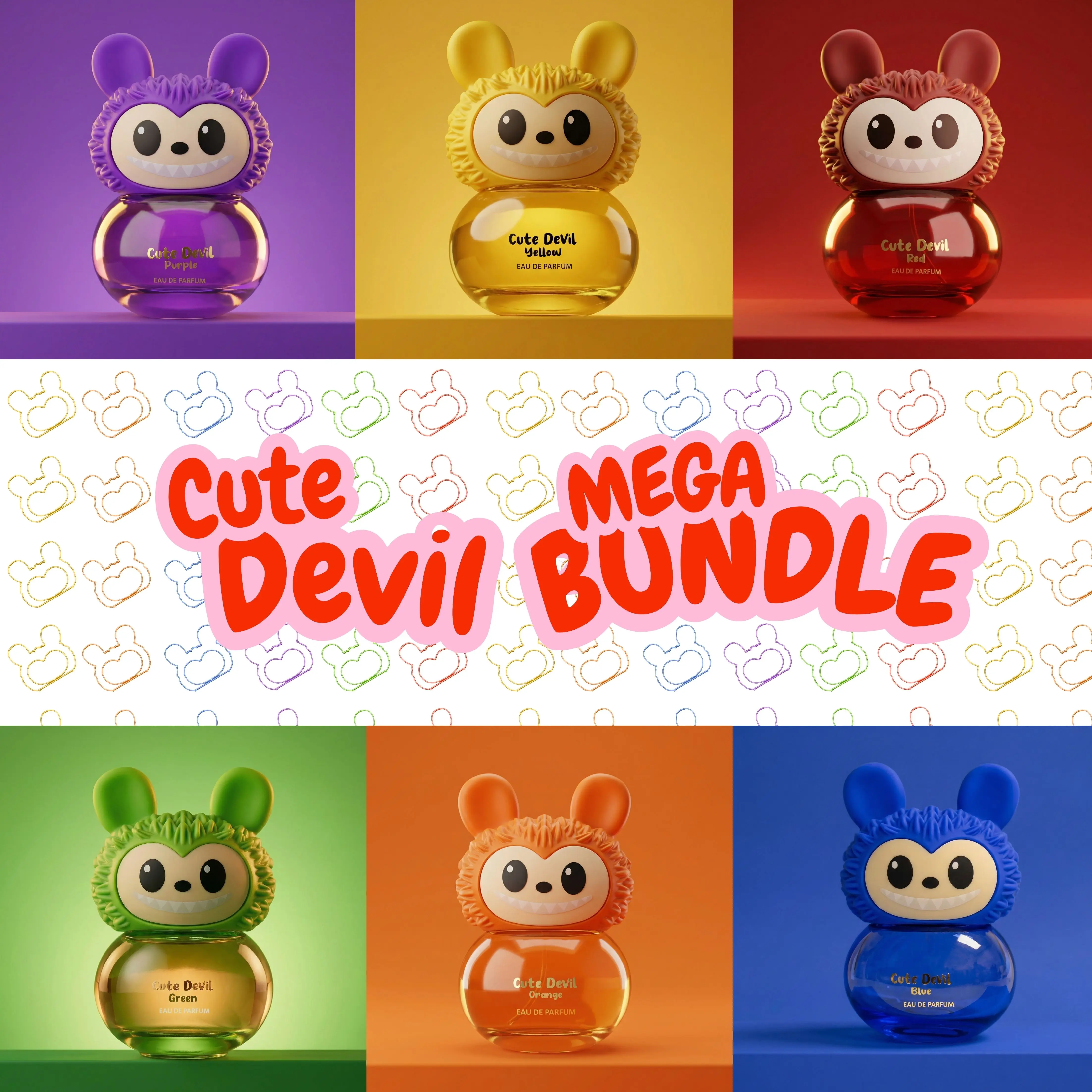 Cute Devil Mega Bundle – 6 Fragrance Collection