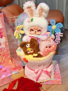 （03）BABYTHREE-Valentine's Day Cute Flower Bouquet Blind Box Soft Plush Collectibles