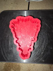 Peep bouquet silicone mold
