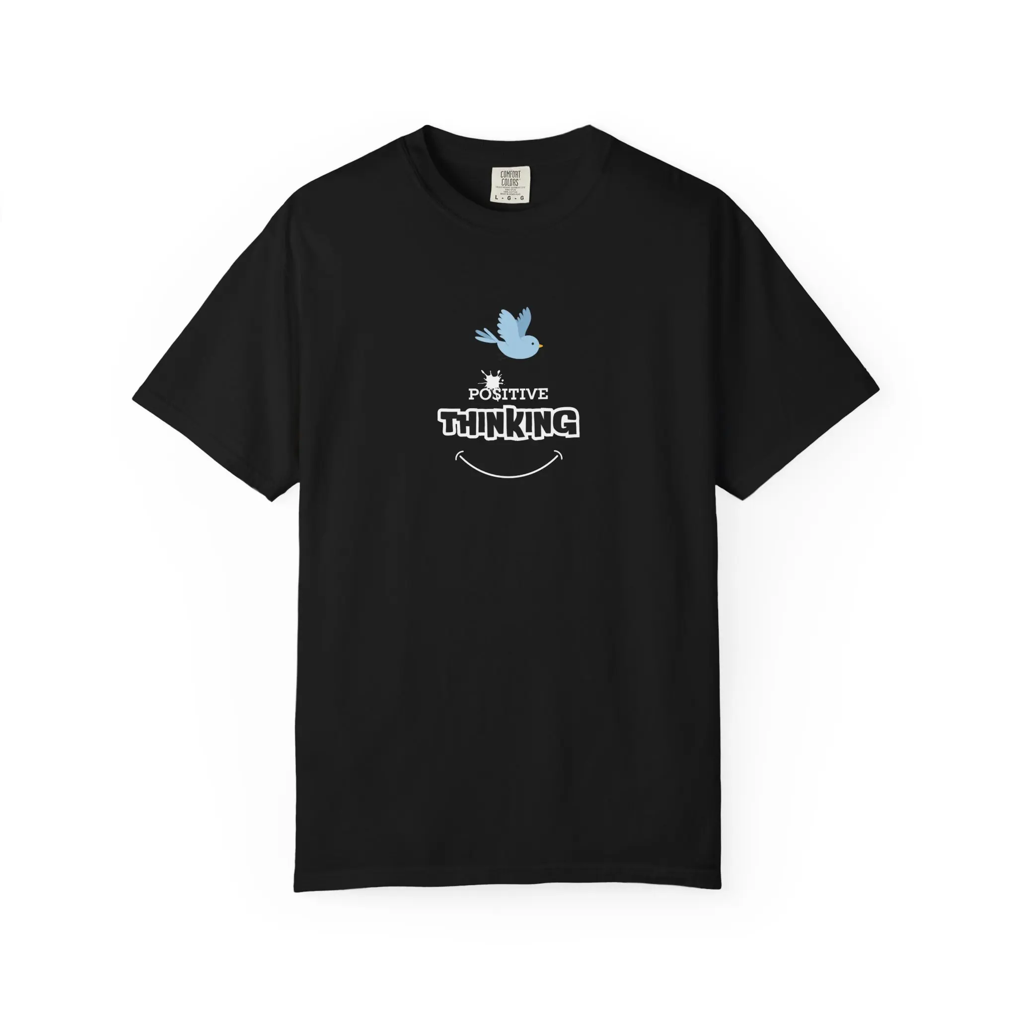 Positive Thinking T-Shirt | Vintage | Cotton | Unisex | Soft | Shirt