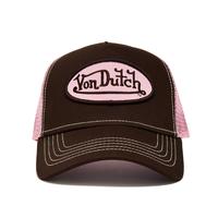 Brown and Pink Classic Trucker Hat